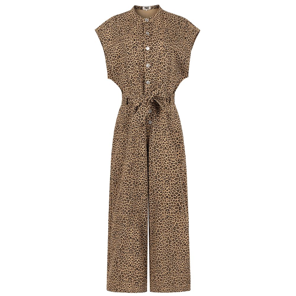 FRNCH Scheila Leopard Jumpsuit
